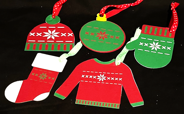 Personalized Christmas Tags - SewTrain
