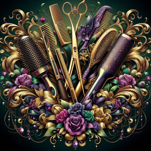 HAIRDRESSER 20 oz Stainless Steel Skinny Tumbler with Lid, Metal Straw & Gift Box - SewTrain