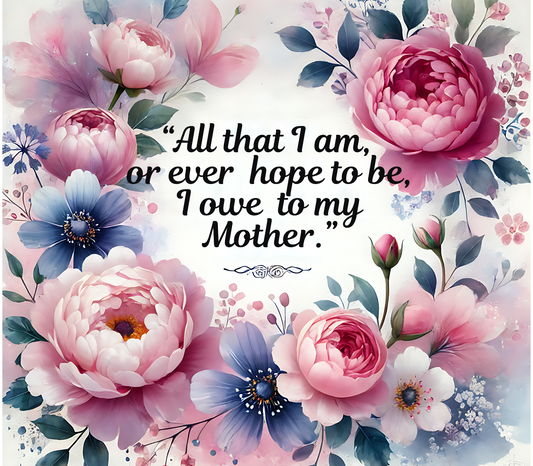 MOTHER 20 oz Stainless Steel Skinny Tumbler with Lid, Metal Straw & Gift Box - SewTrain