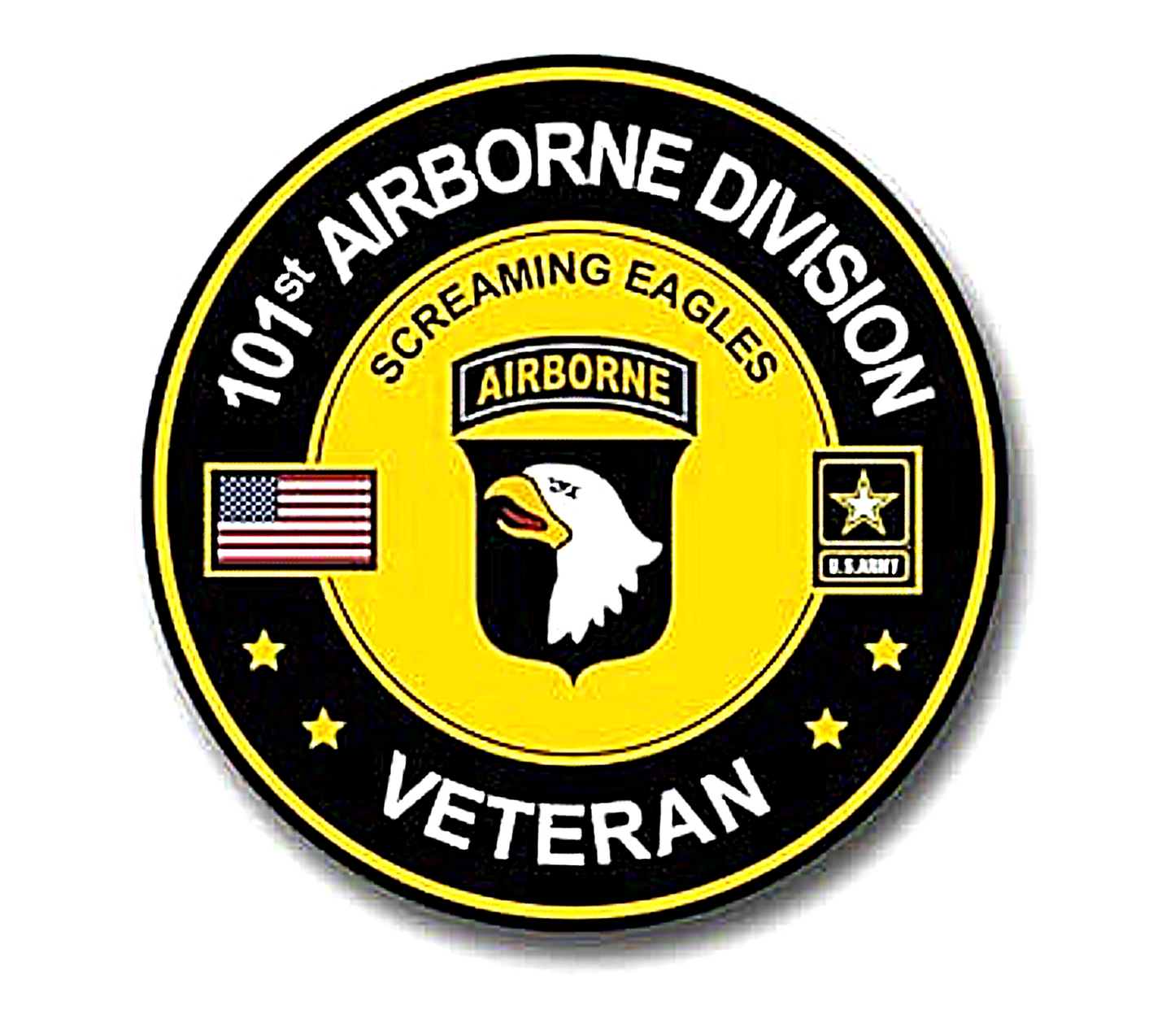 US Airborne military Stainless Steel Skinny Tumbler with Lid, Metal Straw & Gift Box