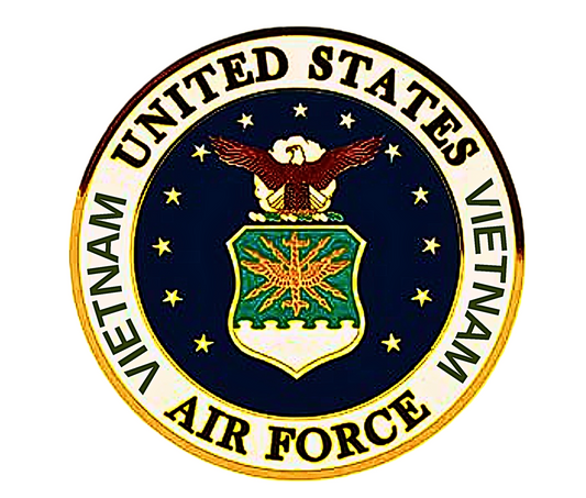 US Air Force military Stainless Steel Skinny Tumbler with Lid, Metal Straw & Gift Box