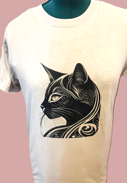 Cat Design Tee Shirt - SewTrain