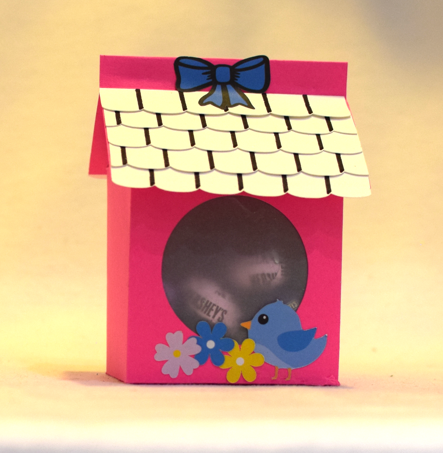 Easter Treat Box Filled with Chocolate Easter Eggs - SewTrain
