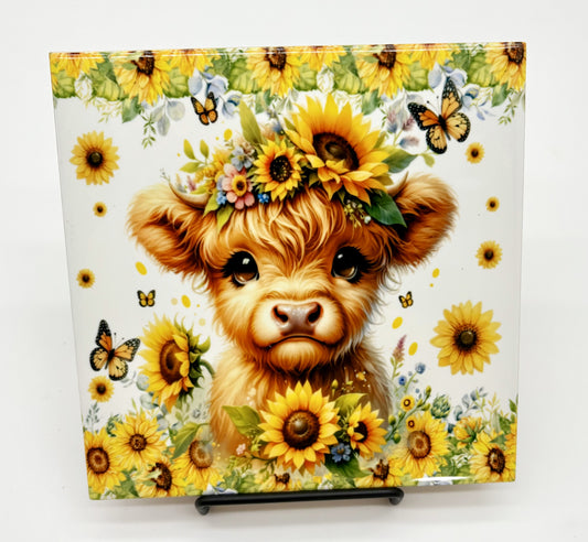 Coaster Set with Cork Backing - SewTrain