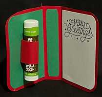 Season's Greetings Card with Lip Balm - SewTrain