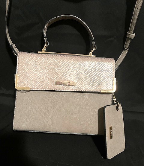 Elegant Dune London Beige Handbag with small wallet - SewTrain