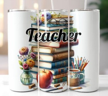 Teacher Mug and Coaster Set with Cork Backing - SewTrain