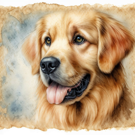 GOLDEN RETRIEVER Stainless Steel Skinny Tumbler with Lid, Metal Straw & Gift Box